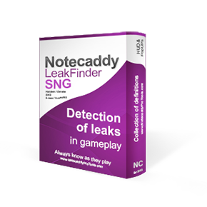 Notecaddy SNG LeakFinder