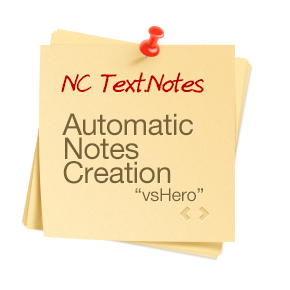 Notecaddy Text.Notes (MTT/SNG)